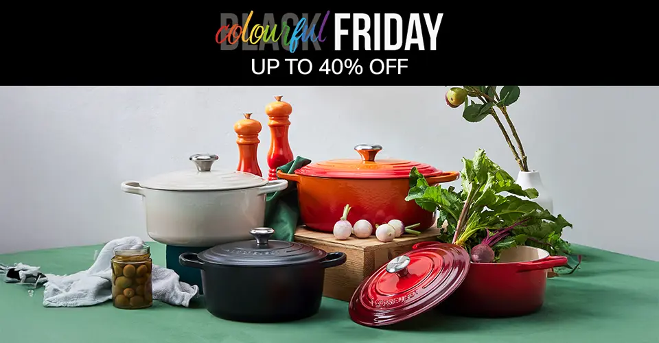 Le Creuset Colourful Black Friday